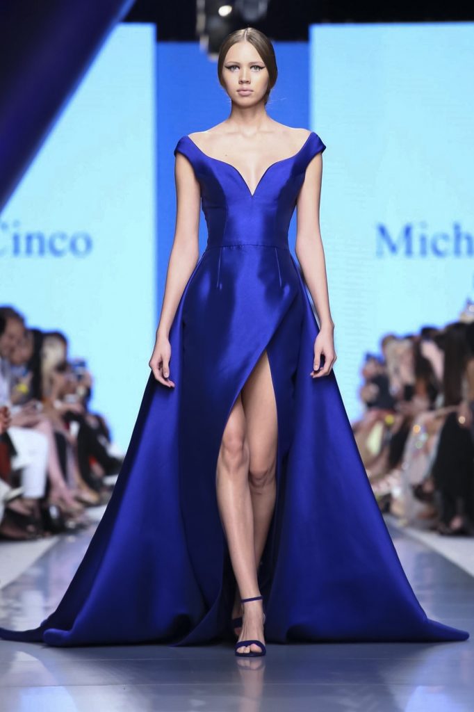 michael cinco blue gown