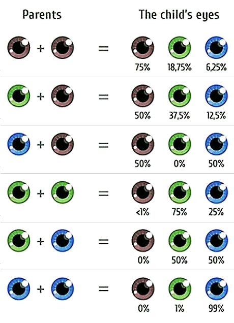 eye color