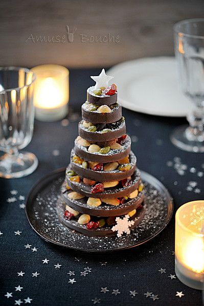 Christmas tree cake