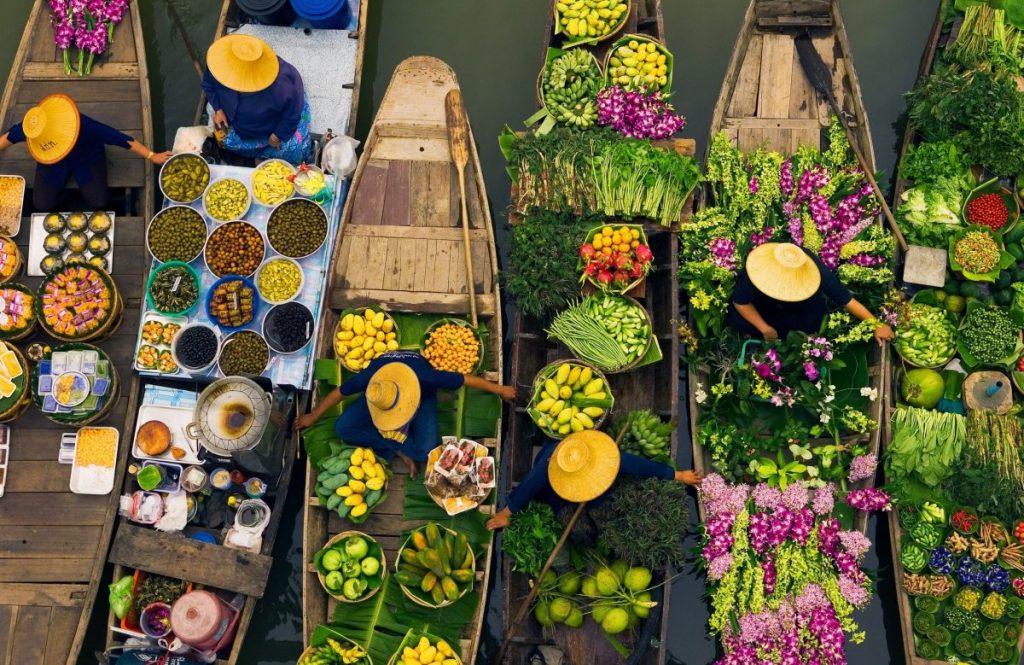 floating market