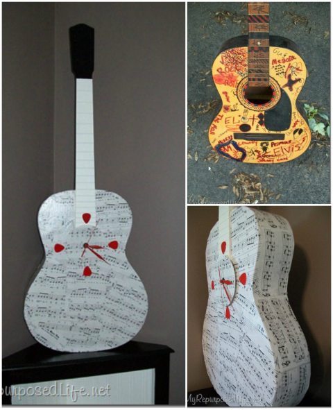 guitar clock