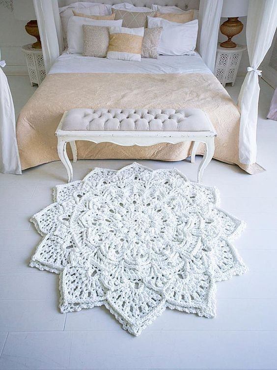 DIY crochet rugs