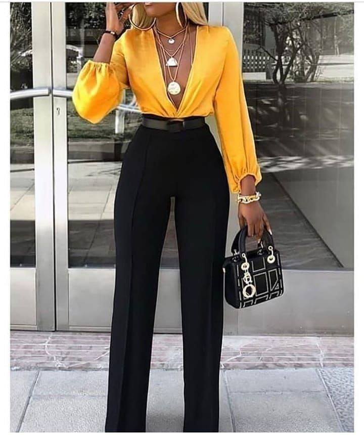 black n yellow outfits Big sale - OFF 72%