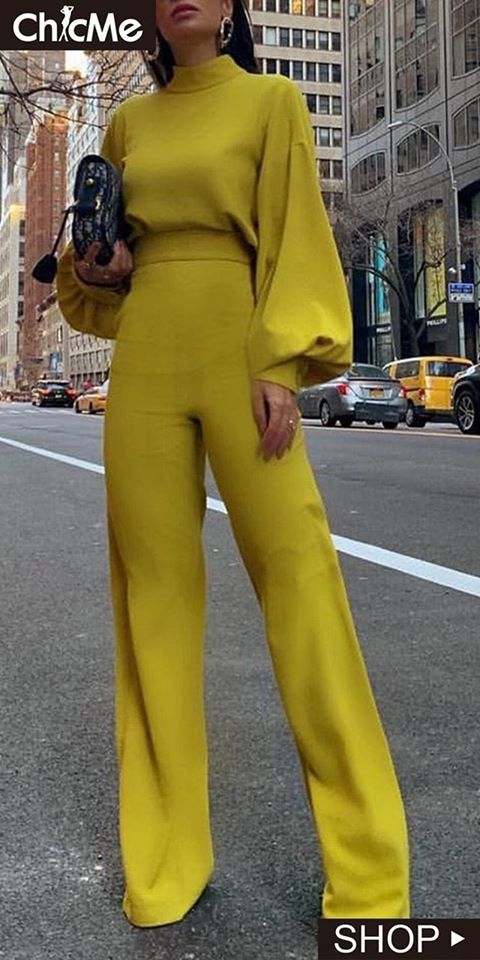 yellow outfit