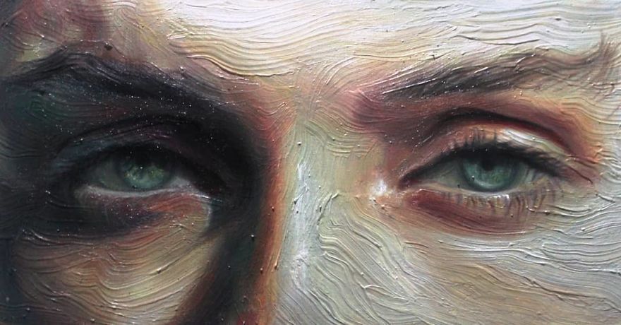 paintings of eyes